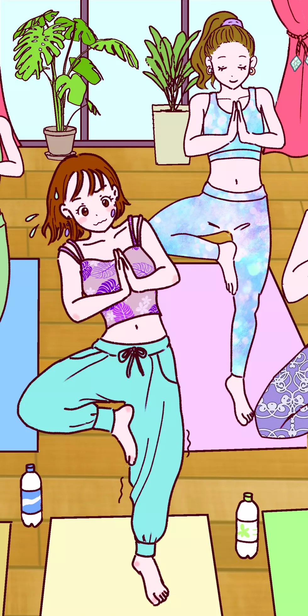 『満点まちがい絵探し2022年８月号』掲載イラスト
