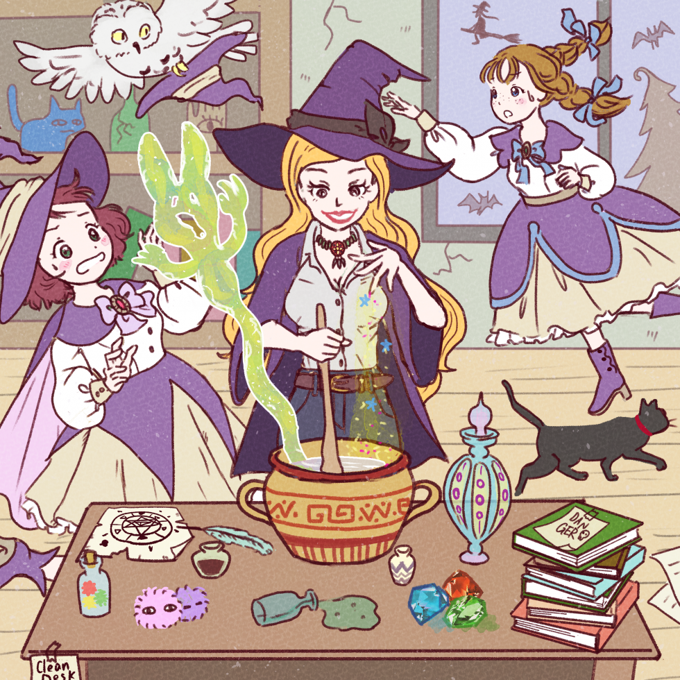 『みんなで楽しいまちがい絵さがしSP VOL.22』掲載イラスト
